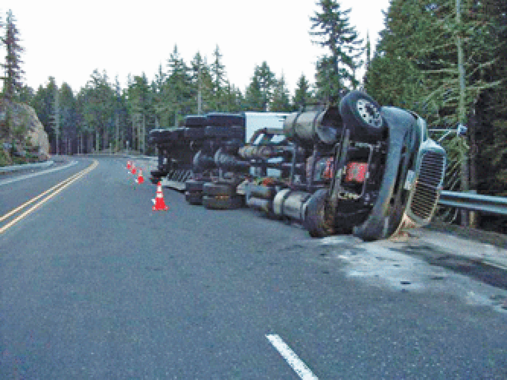 Passenger injured in Hwy. 58 crash